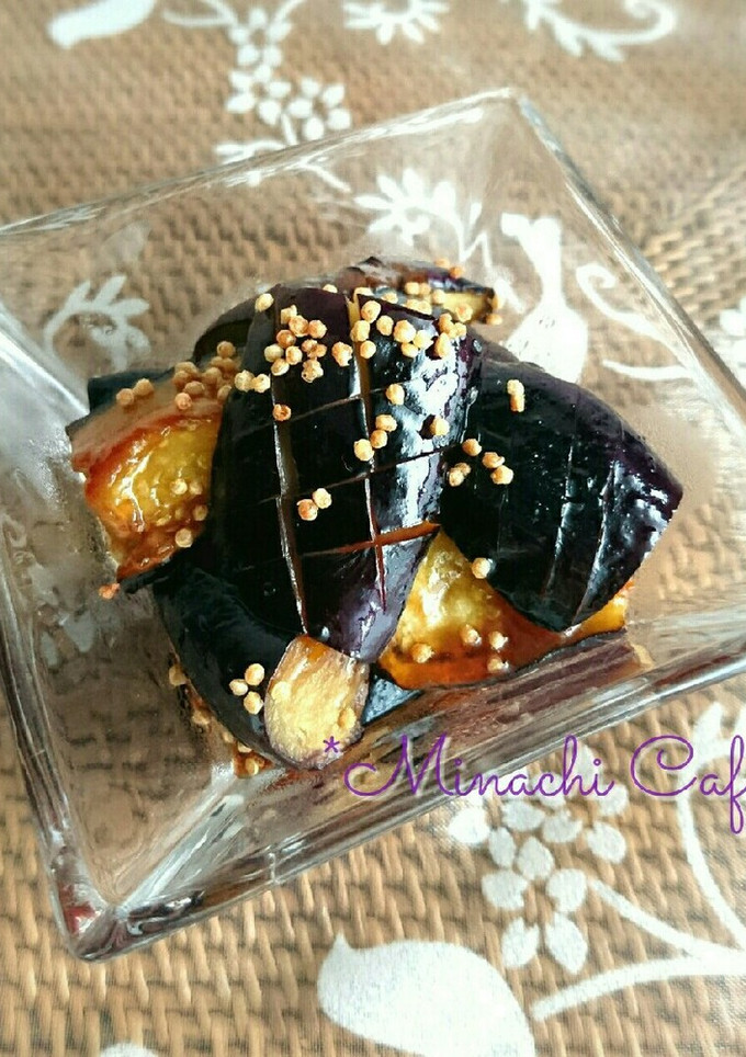 材料3つ♪やみつき茄子のさっぱり黒酢炒め-レシピのメイン写真