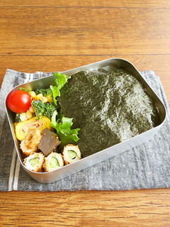 お弁当のごはんに”海苔弁ごはん”♪-レシピのメイン写真