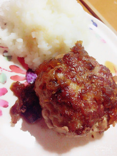 ハンバーグ-レシピのメイン写真