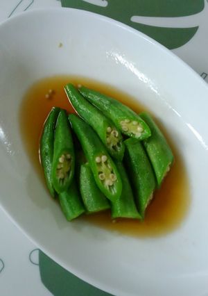 チンするだけ！オクラのおひたし♪-レシピのメイン写真