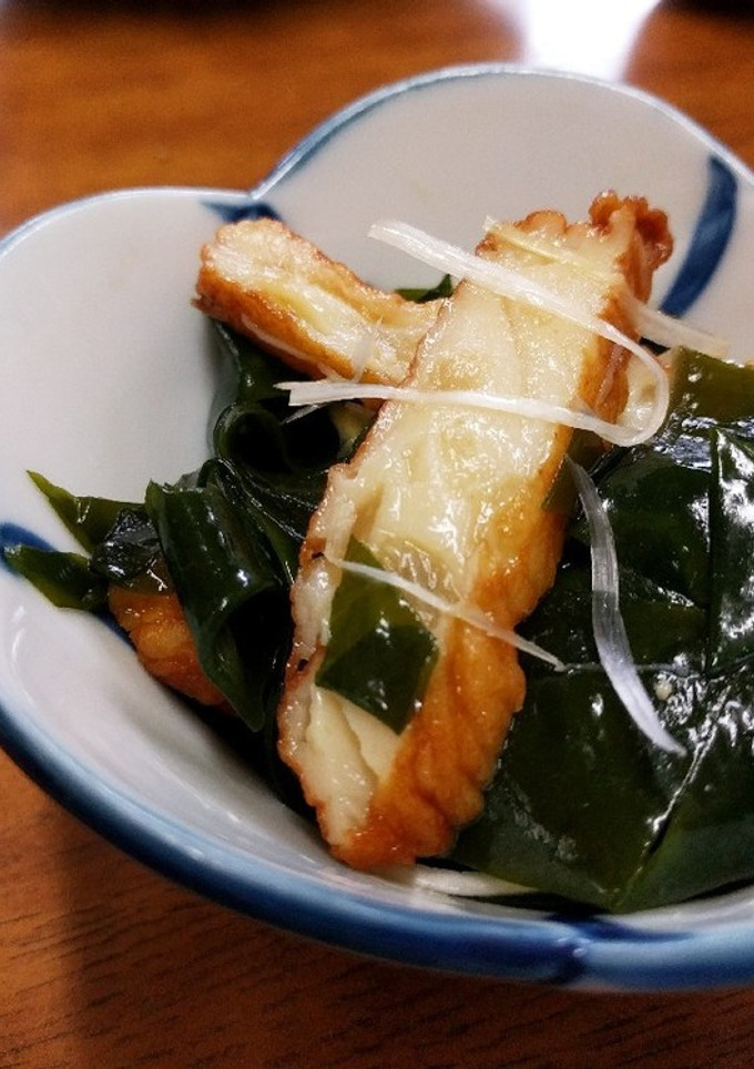 さつまあげとわかめの和え物-レシピのメイン写真