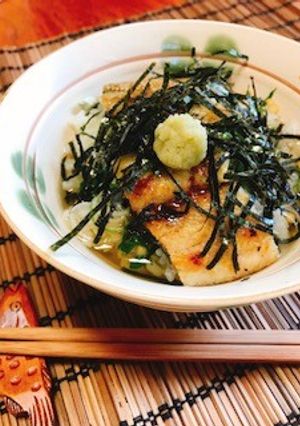うなぎの白焼き茶漬け-レシピのメイン写真