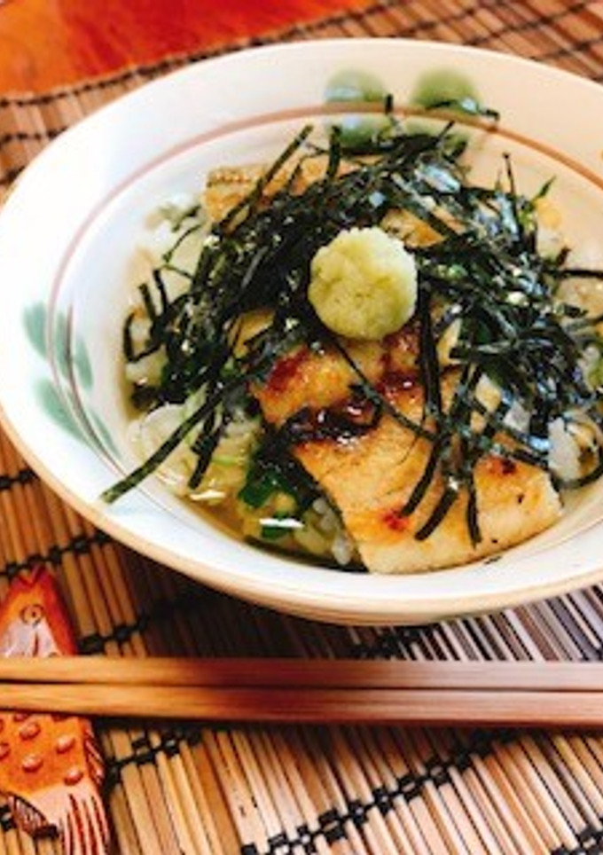 うなぎの白焼き茶漬け-レシピのメイン写真