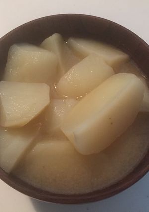 じゃがいものお味噌汁 簡単-レシピのメイン写真