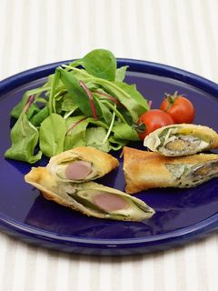 魚肉ソーセージとチーズの春巻き-レシピのメイン写真