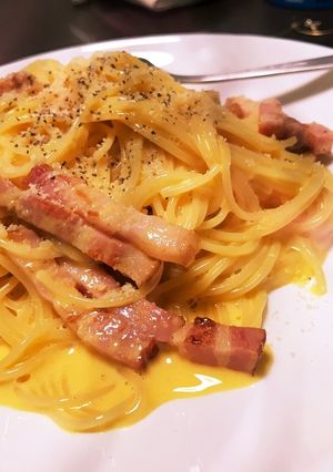 簡単カルボナーラ-レシピのメイン写真