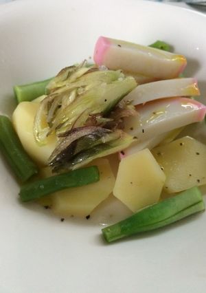 夏野菜を食べよう！かまぼこもおいしい！-レシピのメイン写真