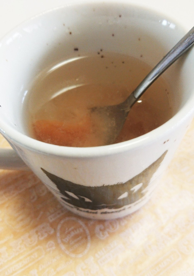 風邪や喉の殺菌消毒に＊わさび梅湯＊-レシピのメイン写真
