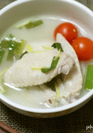 手羽先のレモン風味爽やかスープ-レシピのメイン写真
