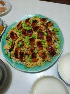 簡単うなぎちらし-レシピのメイン写真