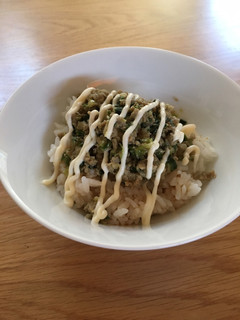 余った餃子のタネで作る簡単餃子丼-レシピのメイン写真