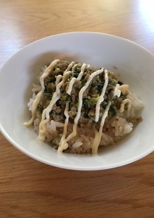 余った餃子のタネで作る簡単餃子丼-レシピのメイン写真
