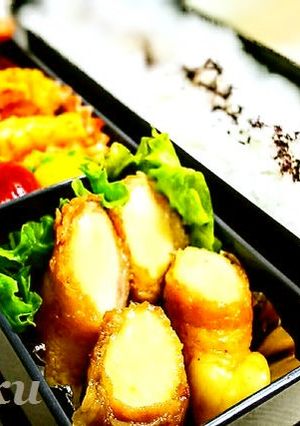お弁当に♡さけるチーズの肉巻き-レシピのメイン写真