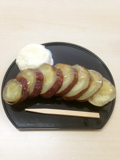 焼き芋のはちみつ+アイスのせ-レシピのメイン写真