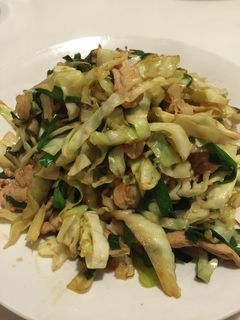ニラと豚肉の炒めもの-レシピのメイン写真