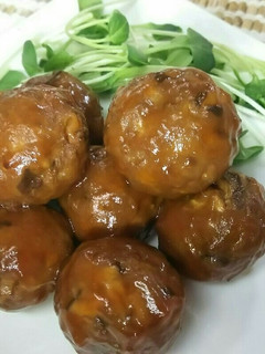 肉だんご(甘酢あんかけ)-レシピのメイン写真