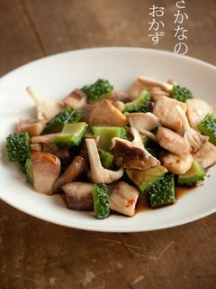 ニガウリとメカジキの炒め物-レシピのメイン写真