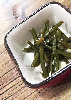 芋づるの醤油煮-レシピのメイン写真