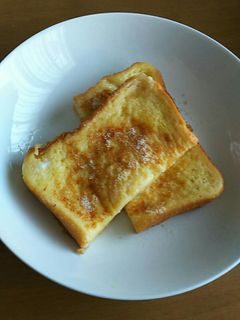 一晩寝かせないフレンチトースト♪-レシピのメイン写真