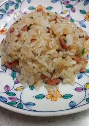 梅昆布茶チャーハン-レシピのメイン写真