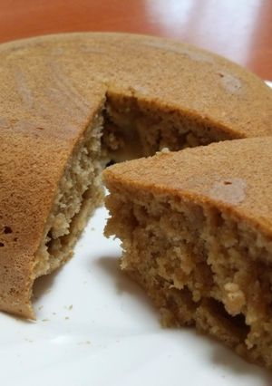 簡単！ＨＭ＆炊飯器☆きな粉蒸しパンケーキ-レシピのメイン写真