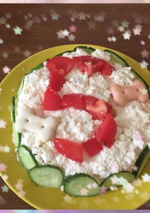 簡単！わんちゃん用ケーキ★豆腐でヘルシー-レシピのメイン写真