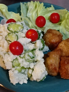 きゅうりだけで!簡単コク旨ポテトサラダ-レシピのメイン写真