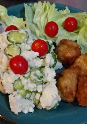 きゅうりだけで！簡単コク旨ポテトサラダ-レシピのメイン写真