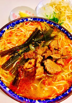 ベトナム人絶賛！ベトナム牛麺ブンボーフエ-レシピのメイン写真