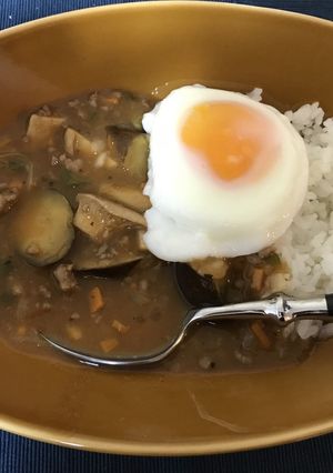 茄子とひき肉のとろとろカレー-レシピのメイン写真