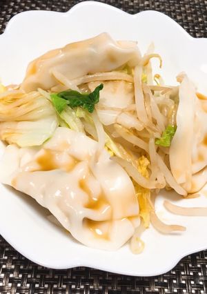 暑い日に☆餃子サラダ-レシピのメイン写真
