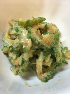ゴーヤーの味噌マヨ和え-レシピのメイン写真