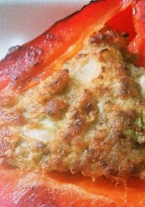 パプリカの肉詰め-レシピのメイン写真