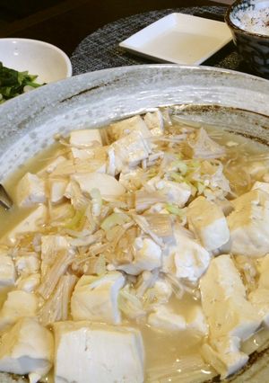 ねぎとえのきの豆腐トロ煮〜-レシピのメイン写真