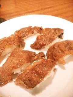 ハレの日に❖牛肉の炙り寿司❖-レシピのメイン写真
