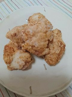 簡単!胸肉プリプリ!塩唐揚げ-レシピのメイン写真