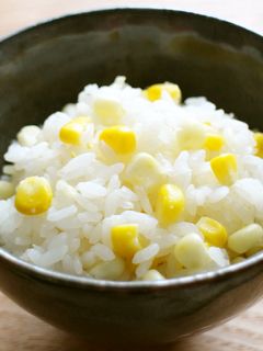 2色とうもろこしご飯-レシピのメイン写真