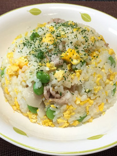 卵と枝豆のチャーハン!(^^)!-レシピのメイン写真