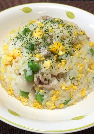 卵と枝豆のチャーハン!(^^)!-レシピのメイン写真