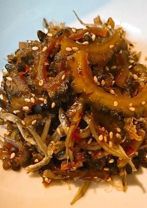 ポンのゴーヤのつくだ煮-レシピのメイン写真