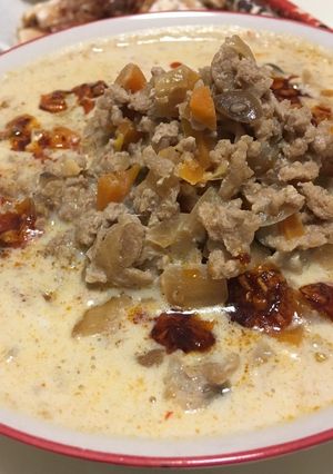 肉味噌で坦々麺-レシピのメイン写真