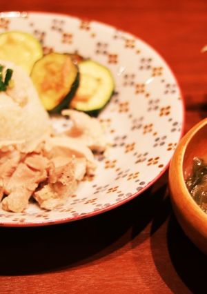簡単！炊飯器でシンガポールチキンライス☆-レシピのメイン写真