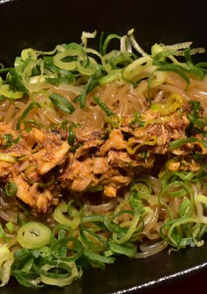 話題の「ハリッサ」で作る★しらたきパスタ-レシピのメイン写真