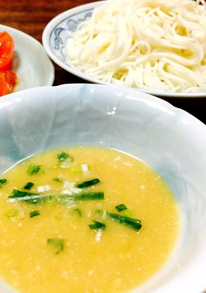 つるつる 食欲増進！味噌だれ♡そうめん-レシピのメイン写真