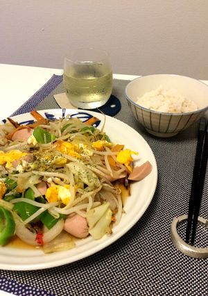百均マジックソルトで作るおいしい野菜炒め-レシピのメイン写真