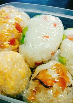 試合用!!!おにぎり弁当!!!-レシピのメイン写真
