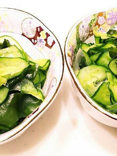 きゅうりとわかめの酢の物-レシピのメイン写真