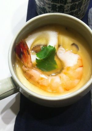とろとろプルンッレンジで茶碗蒸し-レシピのメイン写真