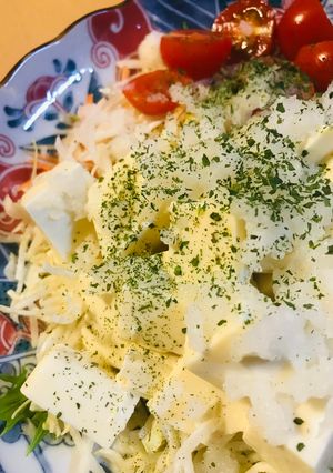 涼風サラダ●ミニ豆腐のおろしかけサラダ-レシピのメイン写真