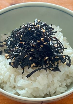 節約♡朝ご飯♡ヘルシー♡ひじきふりかけ-レシピのメイン写真